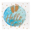 Servetten Hello Boy Papier 33cm -Feestartikelen Winkel servetten hello boy papier 33cm