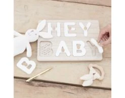 Servetten Hey Baby Puzzel 12,2cm -Feestartikelen Winkel servetten hey baby puzzel 122cm 2