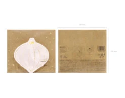 Servetten Kerstbal 12cm 20st -Feestartikelen Winkel servetten kerstbal 12cm 20st 3