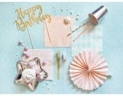 Servetten Stippen Roze 33cm 20st -Feestartikelen Winkel servetten stippen roze 33cm 20st 2