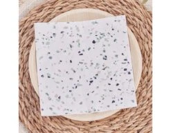 Servetten Terrazzo 16,5cm 16st -Feestartikelen Winkel servetten terrazzo 165cm 16st 2