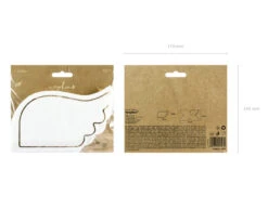 Servetten Vleugels 16cm 20st -Feestartikelen Winkel servetten vleugels 16cm 20st 4