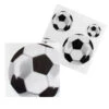 Servetten Voetbal Papier 33cm -Feestartikelen Winkel servetten voetbal papier 33cm
