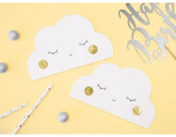 Servetten Wolk 16cm 20st -Feestartikelen Winkel servetten wolk 16cm 20st 5