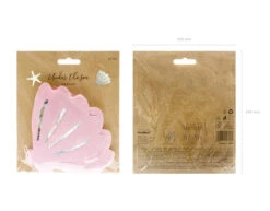 Servetten Zeeschelp 13cm 20st -Feestartikelen Winkel servetten zeeschelp 13cm 20st 5