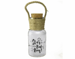 Sfeerlampje Baby Boy Is Born 14cm