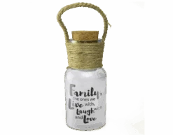 Sfeerlampje Family 14cm