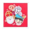 Sinterklaas Servetten Papier 33cm -Feestartikelen Winkel sinterklaas servetten papier 33cm