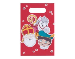 Sinterklaas Uitdeelzakjes Papier 23cm 10st -Feestartikelen Winkel sinterklaas uitdeelzakjes papier 23cm 10st 2