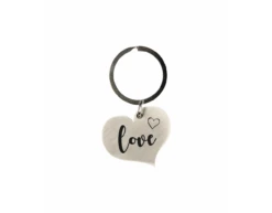 Sleutelhanger Hart Liefde 10cm