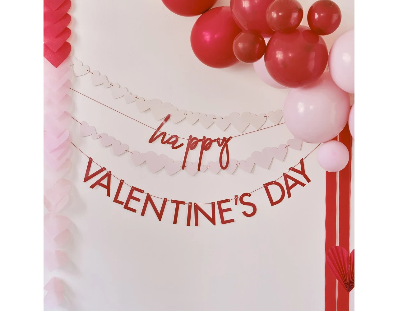 Slinger Happy Valentine'S Day 2,5m 2 Delig 4 Slinger Happy Valentine'S Day 2,5m 2 Delig - Afbeelding 2