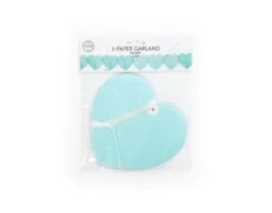 Slinger Hartjes Blauw 6m -Feestartikelen Winkel slinger hartjes blauw 6m 2