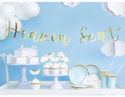 Slinger Heaven Sent Goud 85cm -Feestartikelen Winkel slinger heaven sent goud 85cm 2