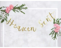 Slinger Heaven Sent Goud 85cm -Feestartikelen Winkel slinger heaven sent goud 85cm 4