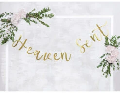 Slinger Heaven Sent Goud 85cm -Feestartikelen Winkel slinger heaven sent goud 85cm 7