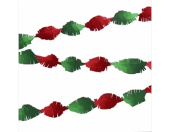 Slinger Rood/Groen/Geel Brandvertragend 24m -Feestartikelen Winkel slinger rood groen geel brandvertragend 24m 1