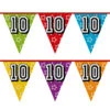 Slingers 10 Jaar Glitter 8m -Feestartikelen Winkel slingers 10 jaar glitter 8m
