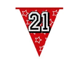 Slingers 21 Jaar Glitter 8m -Feestartikelen Winkel slingers 21 jaar glitter 8m 4