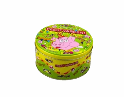 Snoeptrommel Feestvarken 14cm