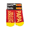 Sokken Papa Held Op Sokken -Feestartikelen Winkel sokken papa held op sokken