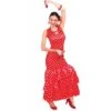 Spaanse Jurk Flamenco Rood -Feestartikelen Winkel spaanse jurk flamenco rood
