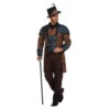 Steampunk Kostuum Blauw -Feestartikelen Winkel steampunk kostuum blauw