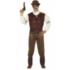 Steampunk Kostuum Bruin -Feestartikelen Winkel steampunk kostuum bruin