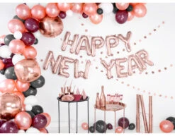 Sterren Slinger Rose Goud 3,6m -Feestartikelen Winkel sterren slinger rose goud 36m 3