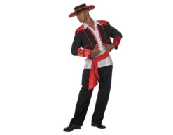 Stierenvechter Kostuum Rood