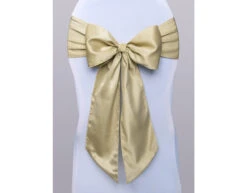 Stoelstrikken Goud 2,75m 10st -Feestartikelen Winkel stoelstrikken goud 275m 10st 1