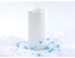 Stompkaars Parelmoer Metallic 12cm 6st -Feestartikelen Winkel stompkaars parelmoer metallic 12cm 6st 1