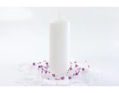 Stompkaars Wit 15cm 6st -Feestartikelen Winkel stompkaars wit 15cm 6st 1