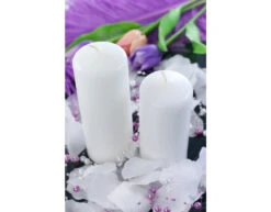 Stompkaars Wit 15cm 6st -Feestartikelen Winkel stompkaars wit 15cm 6st 3