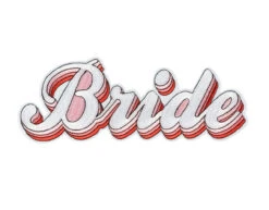 Strijk Embleem Bride 22cm
