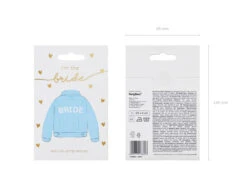 Strijk Embleem Bride 24cm -Feestartikelen Winkel strijk embleem bride 24cm 4