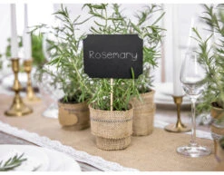 Taartoppers Schrijfbaar Zwart 11cm 4st -Feestartikelen Winkel taartoppers schrijfbaar zwart 11cm 4st 3