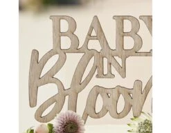 Taarttopper Baby In Bloom 19,5cm -Feestartikelen Winkel taarttopper baby in bloom 195cm 2