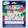 Taarttopper Happy Birthday Lampjes 12,1cm -Feestartikelen Winkel taarttopper happy birthday lampjes 121cm
