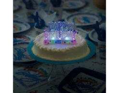 Taarttopper Happy Birthday Lampjes 12,1cm -Feestartikelen Winkel taarttopper happy birthday lampjes 121cm 2