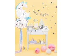 Taarttopper Happy Birthday Zilver 22,5cm -Feestartikelen Winkel taarttopper happy birthday zilver 225cm 6