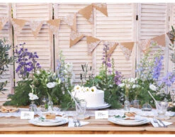 Taarttopper Happy Birthday Zilver 25,5cm -Feestartikelen Winkel taarttopper happy birthday zilver 255cm 4