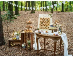 Taarttopper Love Hout 16cm -Feestartikelen Winkel taarttopper love hout 16cm 4