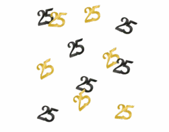 Tafelconfetti 25 Jaar 20gr