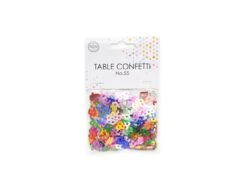 Tafelconfetti 55 Jaar Gekleurd -Feestartikelen Winkel tafelconfetti 55 jaar gekleurd 1