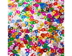 Tafelconfetti 6 Jaar Gekleurd