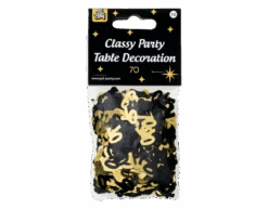 Tafelconfetti 70 Jaar 20gr -Feestartikelen Winkel tafelconfetti 70 jaar 20gr 1