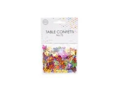 Tafelconfetti 75 Jaar Gekleurd -Feestartikelen Winkel tafelconfetti 75 jaar gekleurd 1