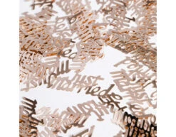 Tafelconfetti Just Married Rose Goud