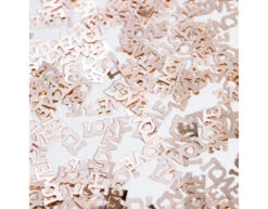 Tafelconfetti Love Rose Goud
