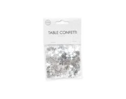 Tafelconfetti Ster Zilver -Feestartikelen Winkel tafelconfetti ster zilver 1